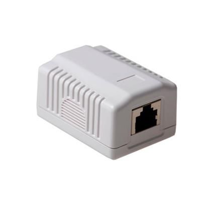 ACT Surface mounted box shielded 1 ports CAT5E