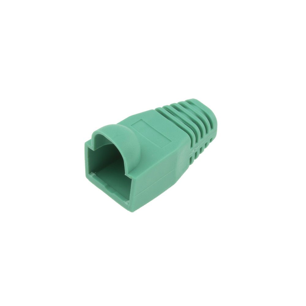 ACT RJ45 boot for 6.5 mm cable Green