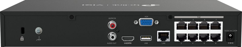 TP-Link VIGI NVR1008H-8MP VIGI 8 Channel PoE+ Network Video Recorder