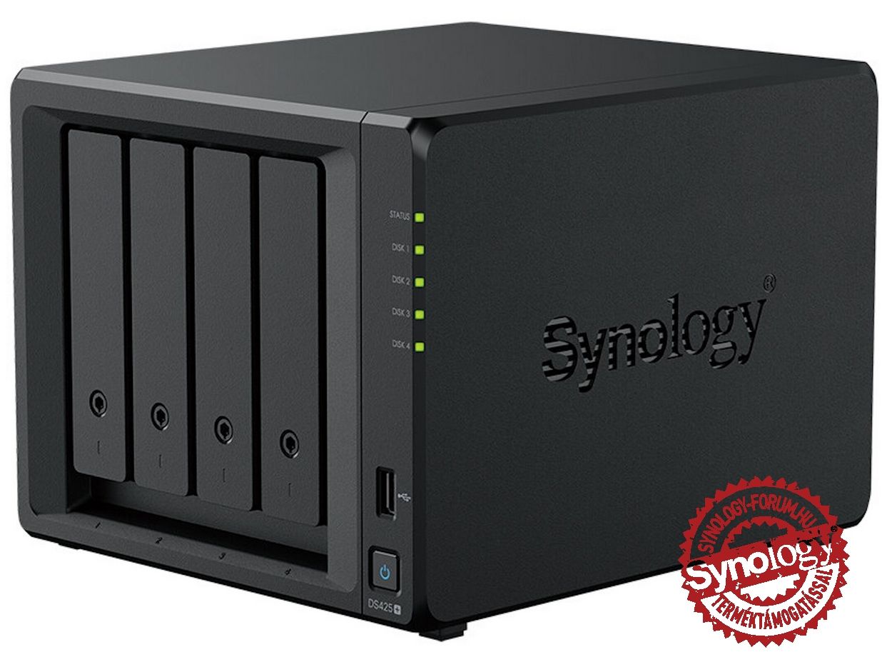 Synology NAS DS425+ (2GB) (4xHDD + 2xM.2 SSD)