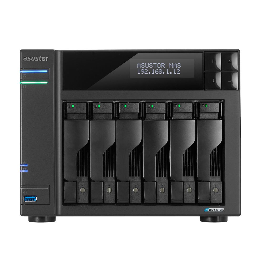 Asustor NAS AS6706T V2 (8GB) (6xHDD + 4xM.2 SSD)