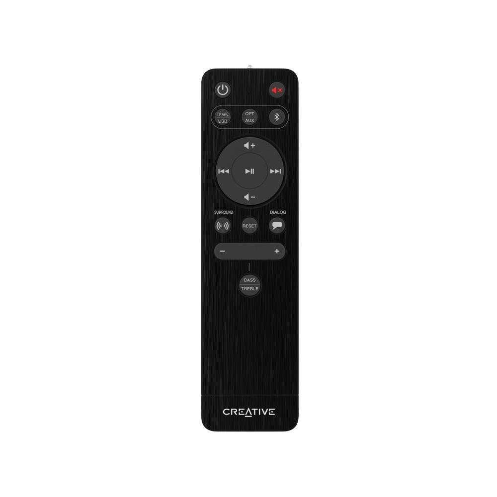Creative Stage V2 2.1 Soundbar and Subwoofer Black