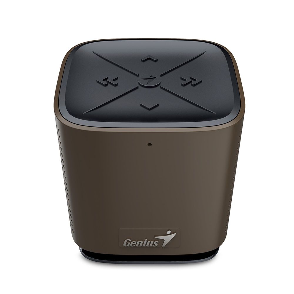 Genius SP-920BT Portable Bluetooth Speaker Chocolate Brown