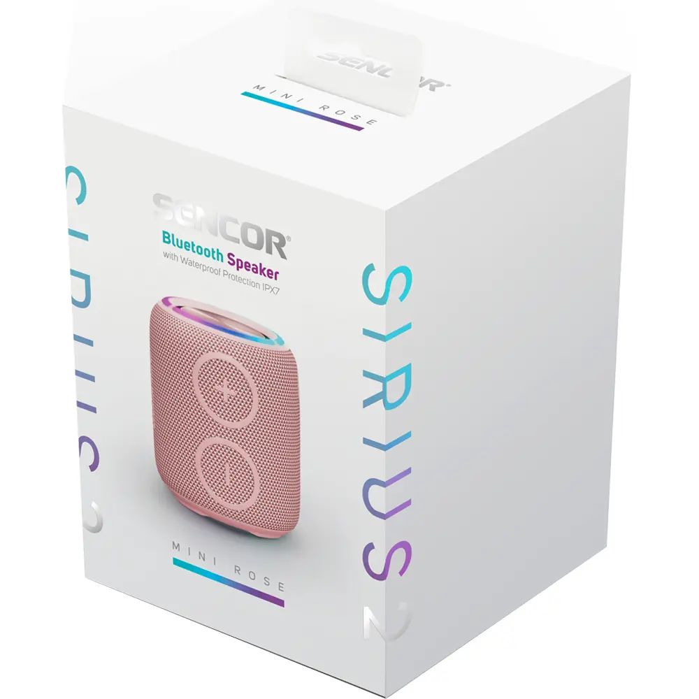 Sencor SSS Sirius 2 Mini Bluetooth Speaker Rose