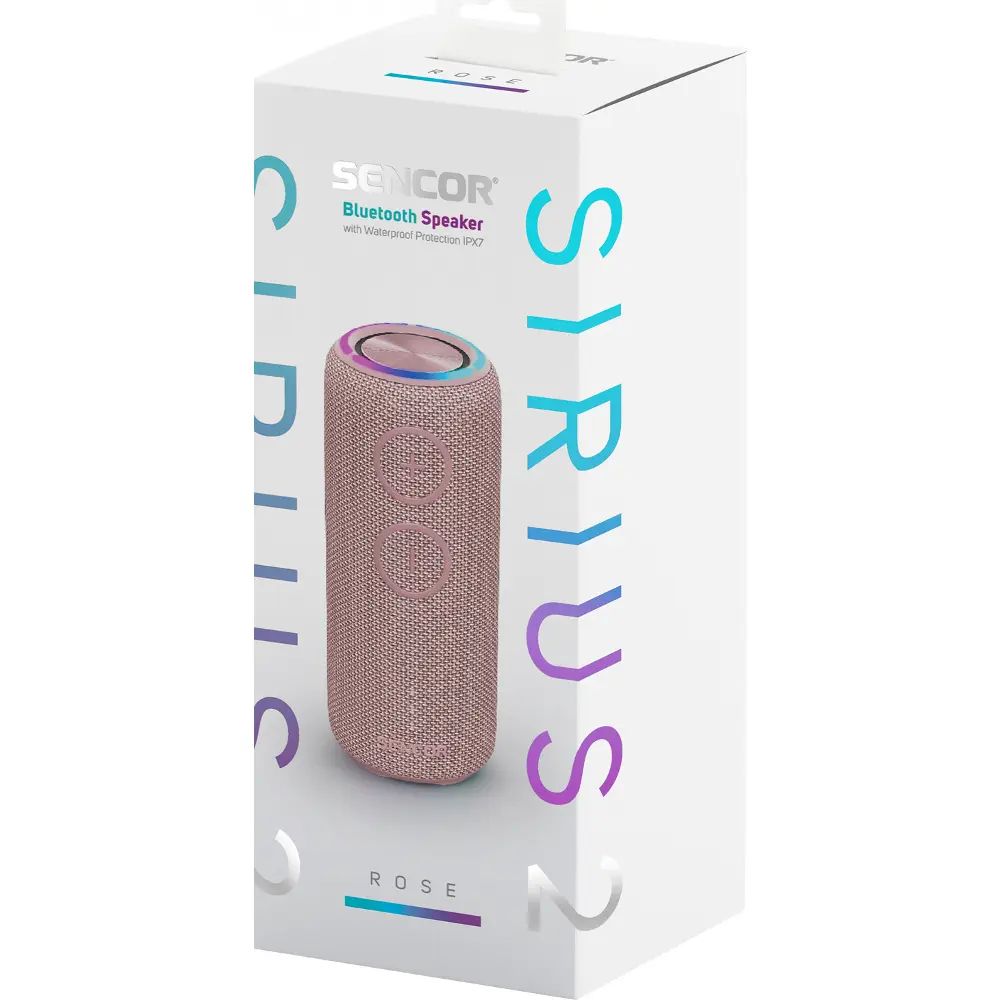 Sencor SSS Sirius 2 Bluetooth Speaker Rose