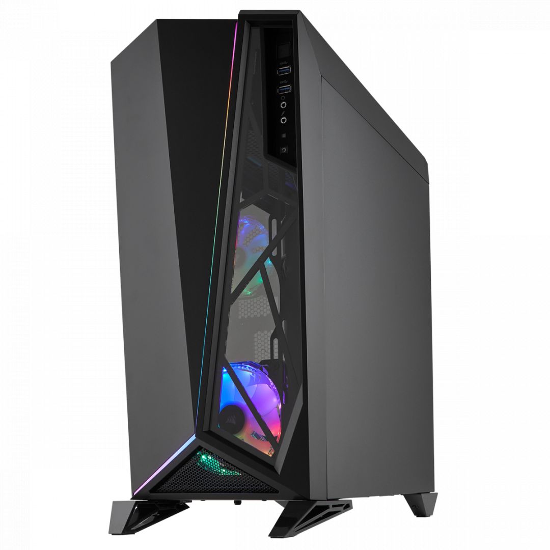 Corsair Carbide Series SPEC-Omega RGB Tempered Glass Black