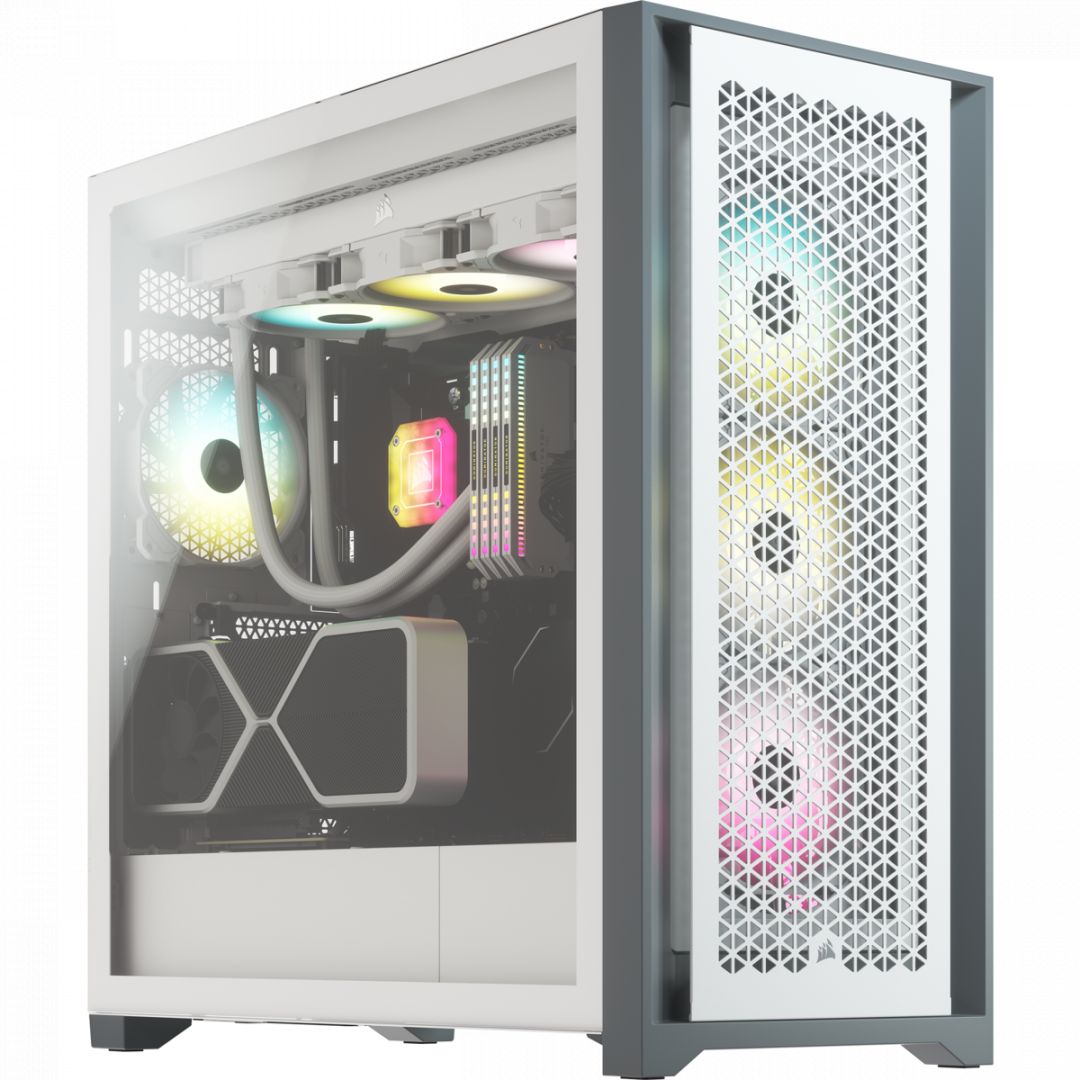 Corsair 5000D Airflow Tempered Glass White