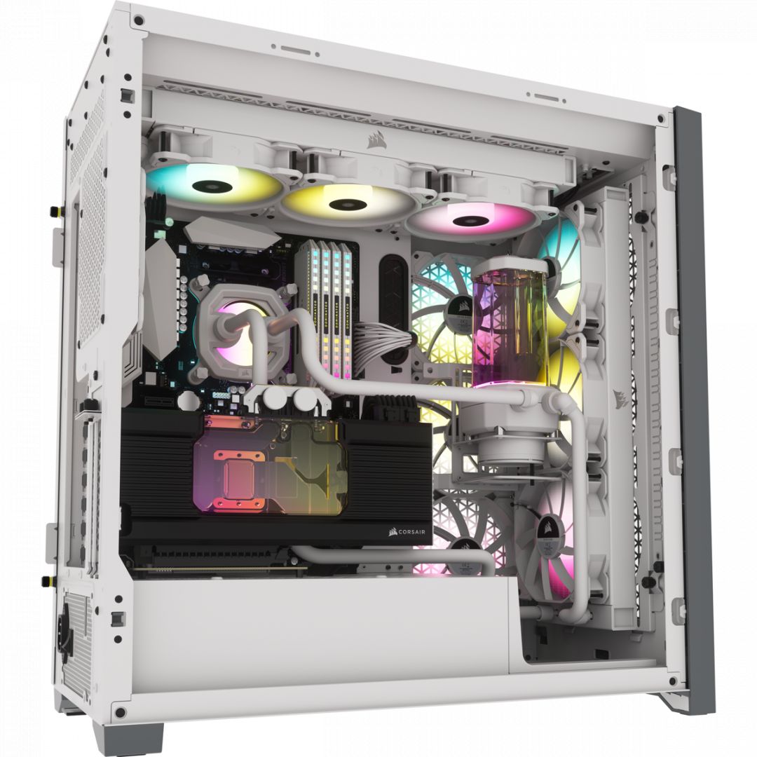 Corsair 5000D Airflow Tempered Glass White