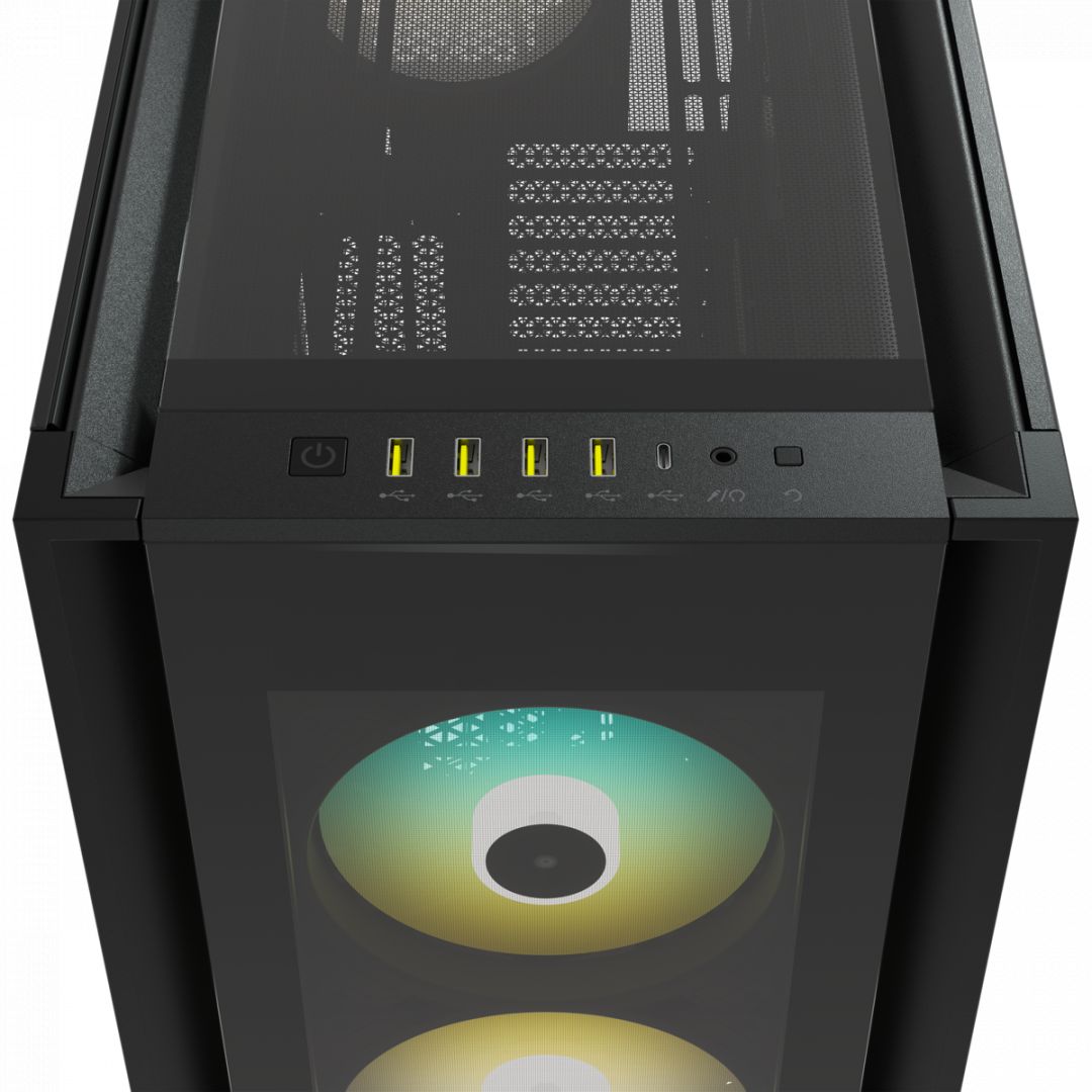 Corsair iCUE 7000X RGB Tempered Glass Black