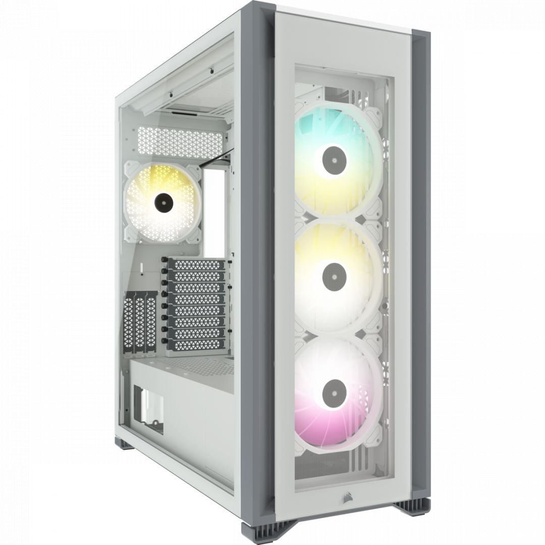 Corsair iCUE 7000X RGB Tempered Glass White