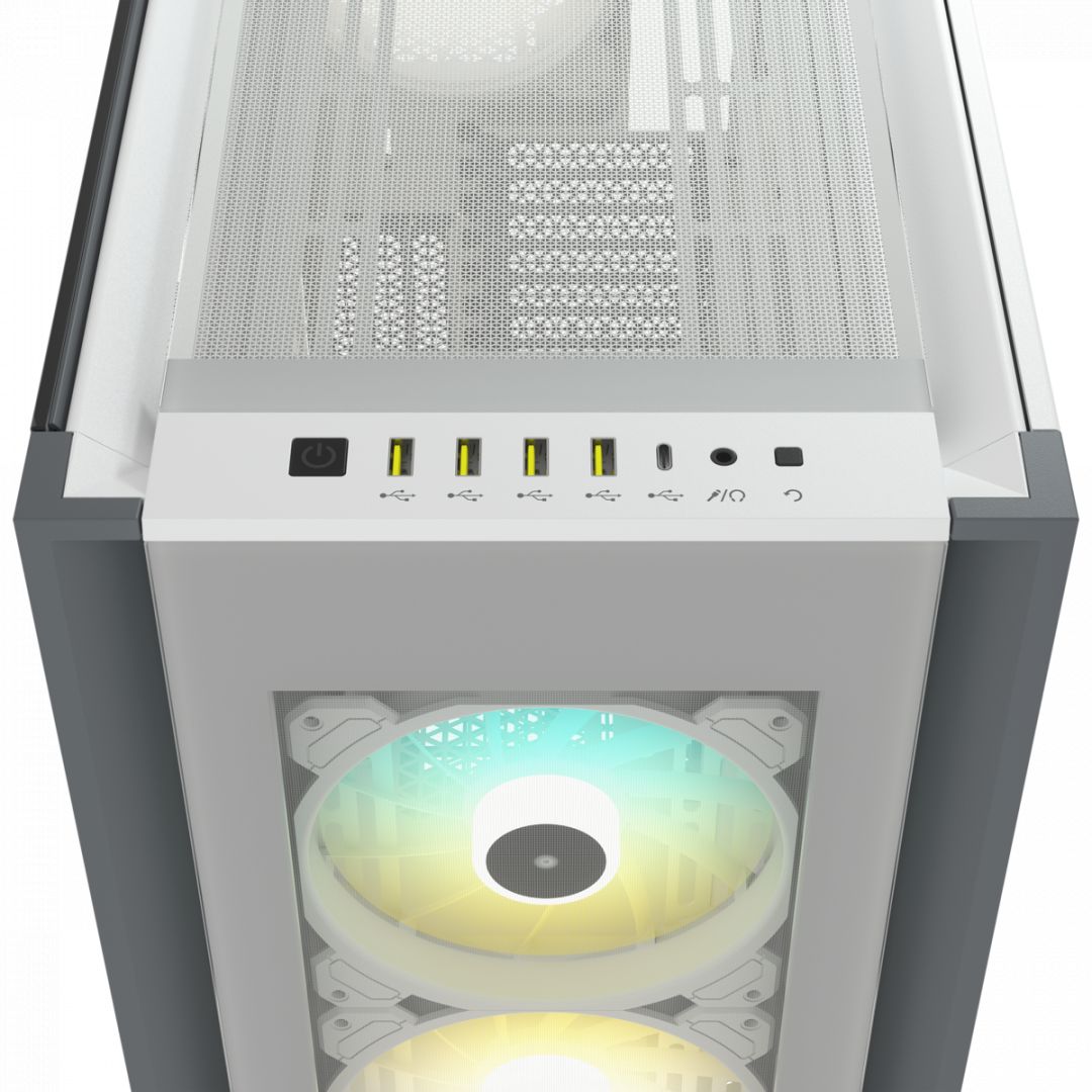 Corsair iCUE 7000X RGB Tempered Glass White
