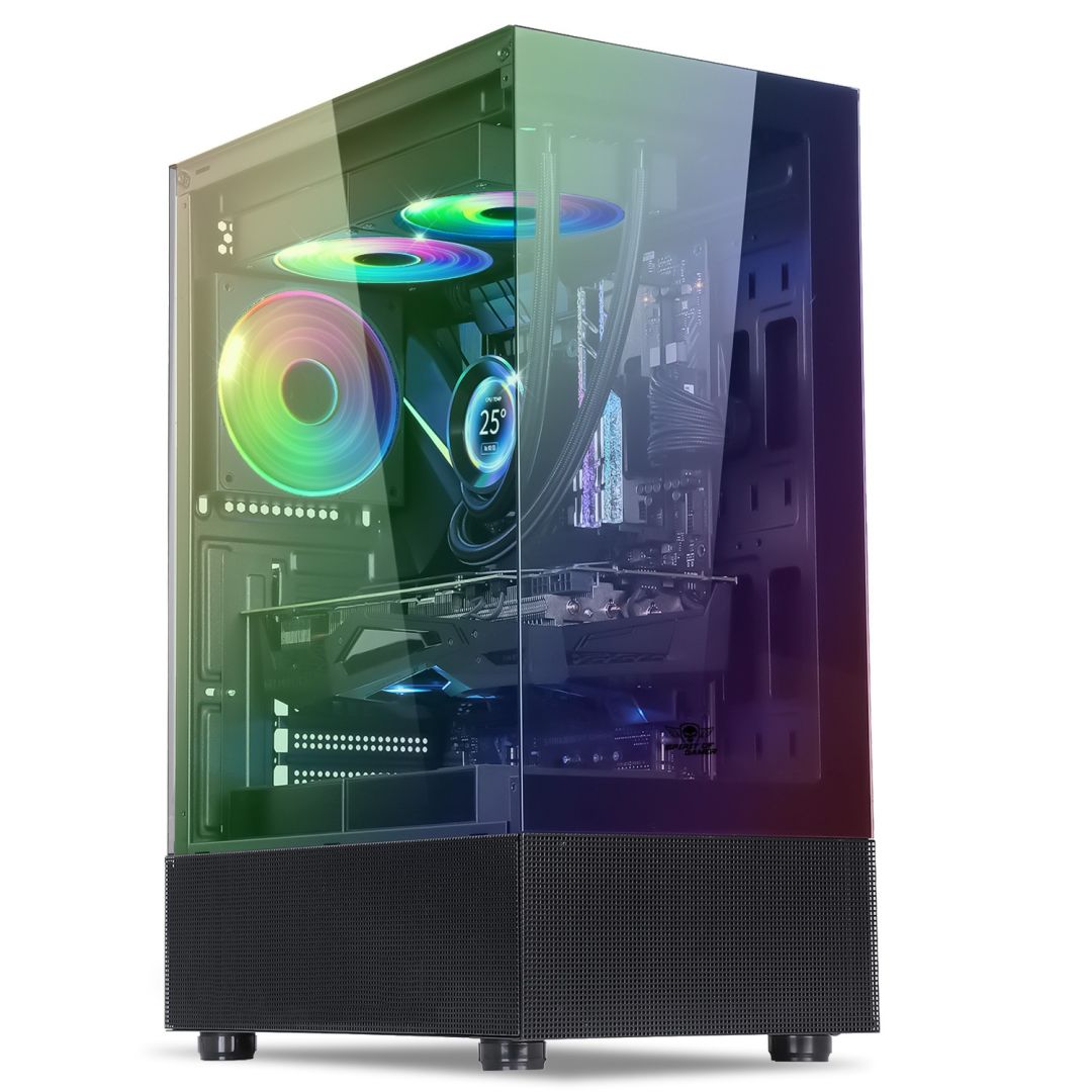 Spirit Of Gamer Spectra Dark Window Black