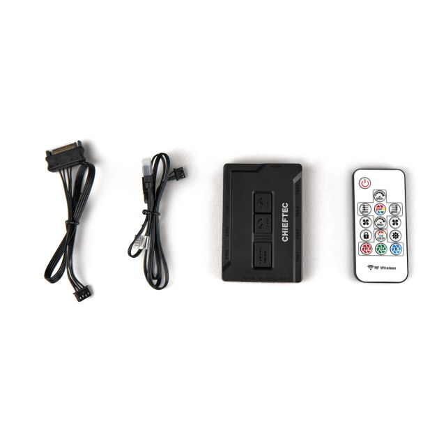 Chieftec Scorpion 4 Tempered Glass Black