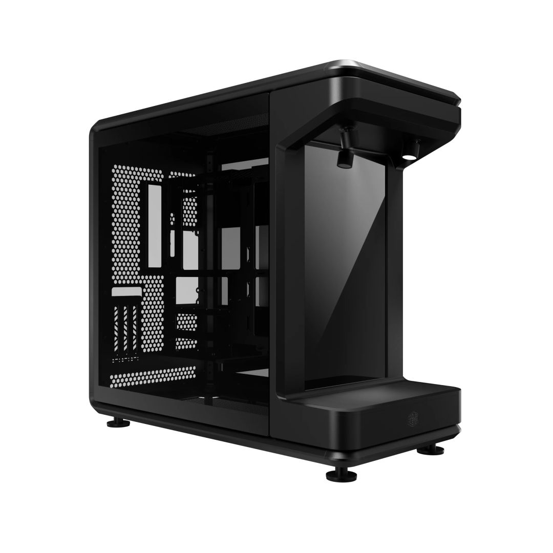Cooler Master MasterFrame 360 Stage LCD Tempered Glass Black