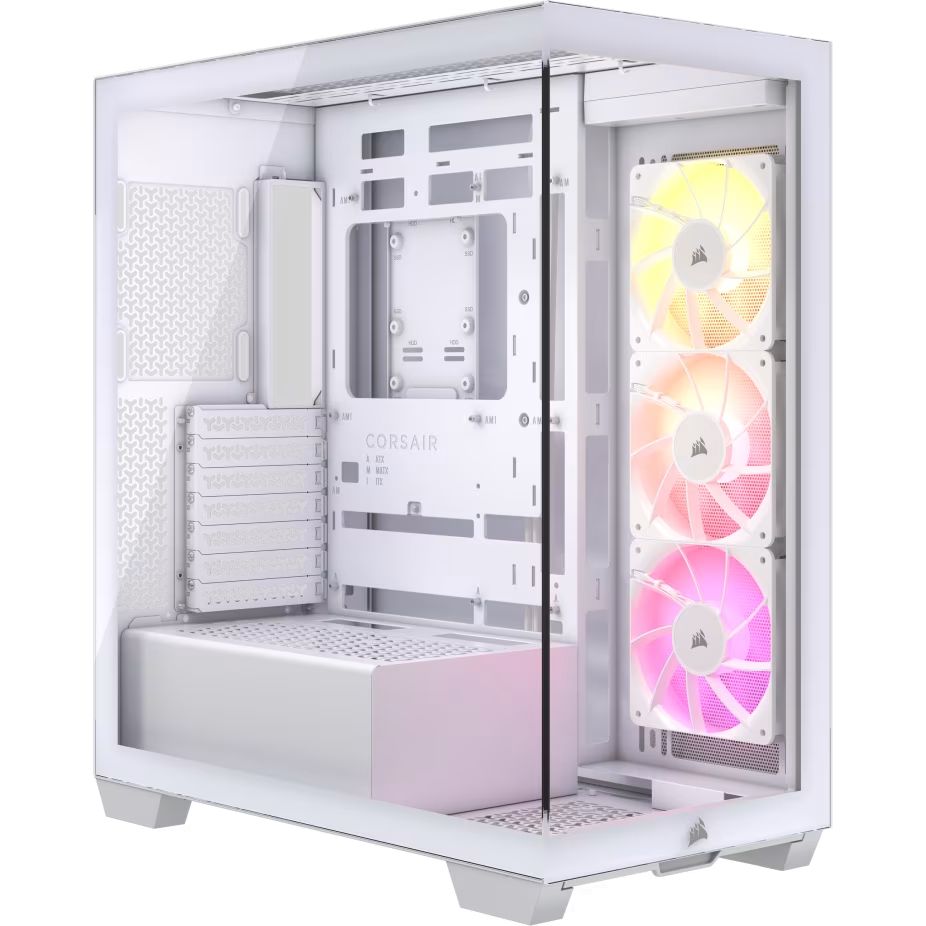Corsair 3500X ARGB Tempered Glass White