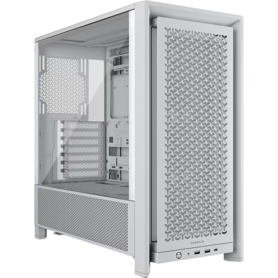 Corsair Frame 4000D RS Tempered Glass White
