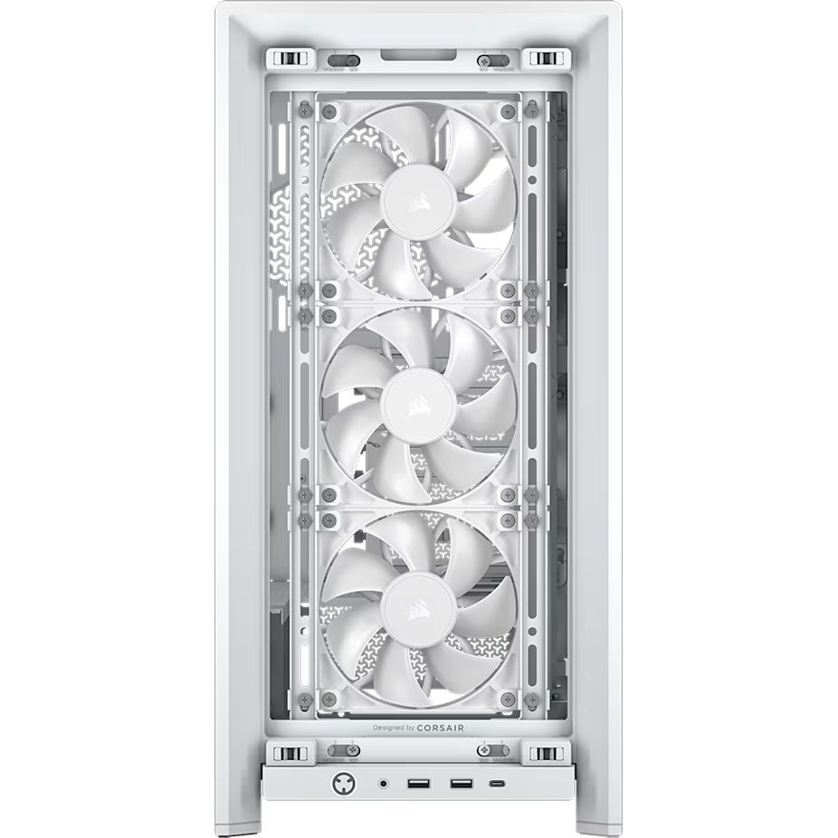 Corsair Frame 4000D RS Tempered Glass White