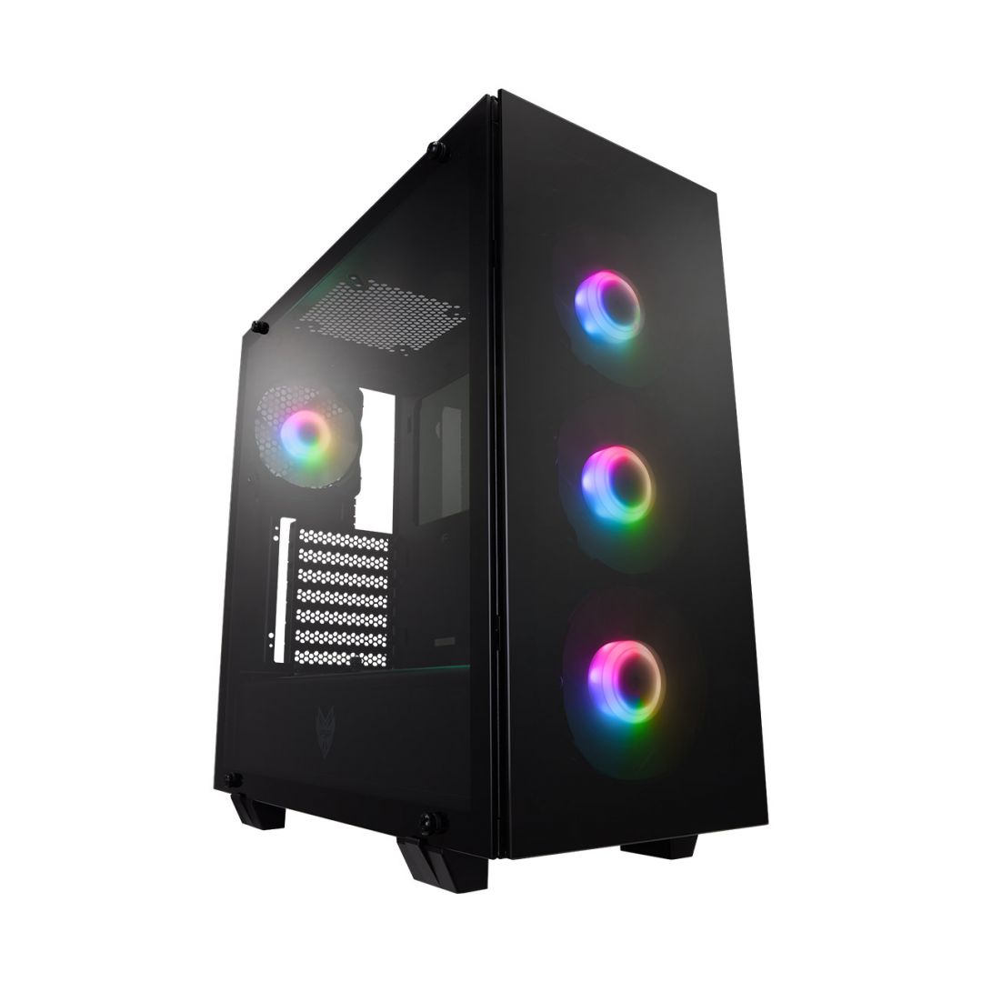 FSP CMT512 RGB Tempered Glass Black