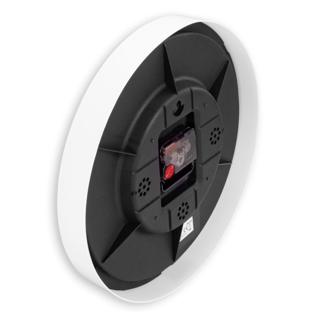Hama Sal Children''''s Wall Clock No Ticking, for Children''''s Rooms Analogue Color