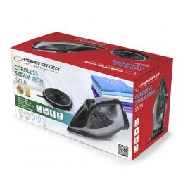 Esperanza Steam iron cordless satin ceramic 2600W