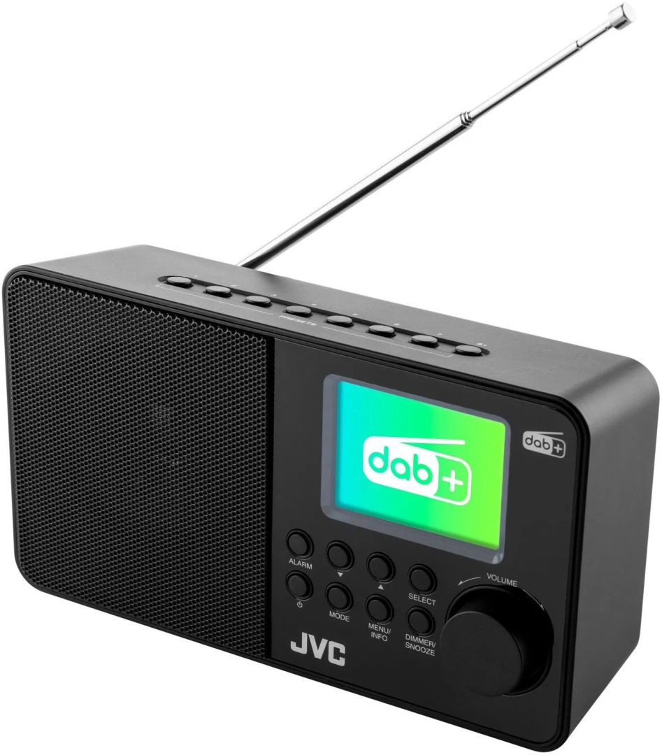 JVC RA-E611B-DAB Portable Radio Black