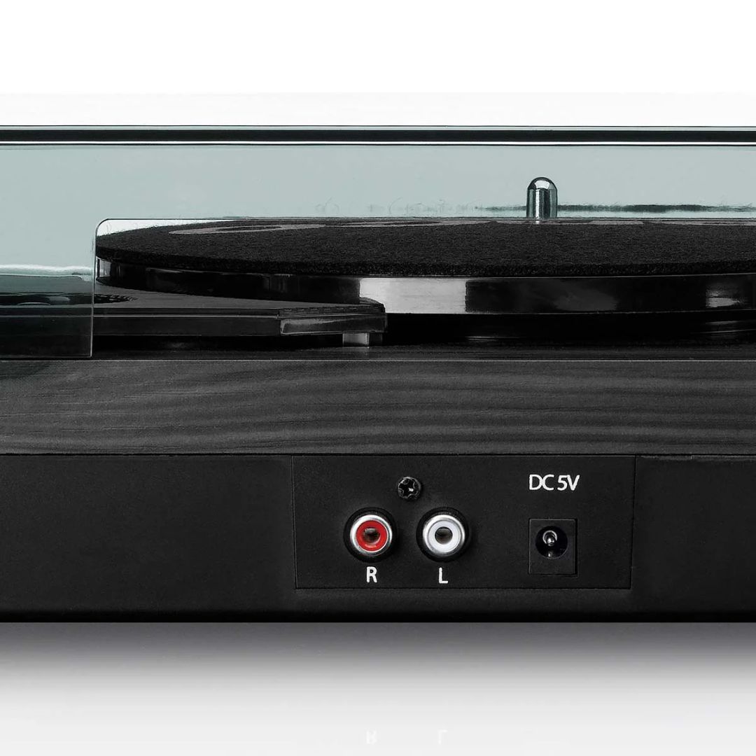 Lenco LS-60BK Record Player with Built in Speakers Black