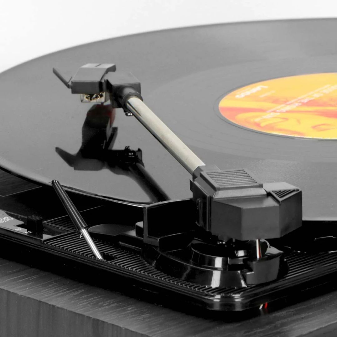 Lenco LS-60BK Record Player with Built in Speakers Black