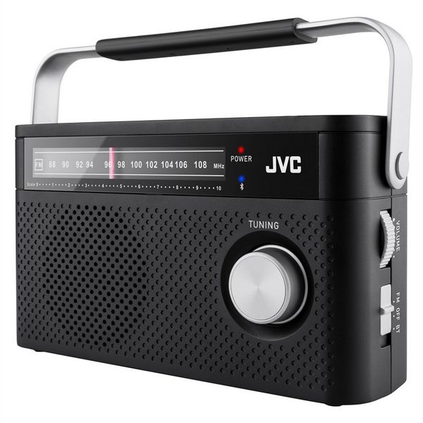 JVC RA-E315B Radio Black