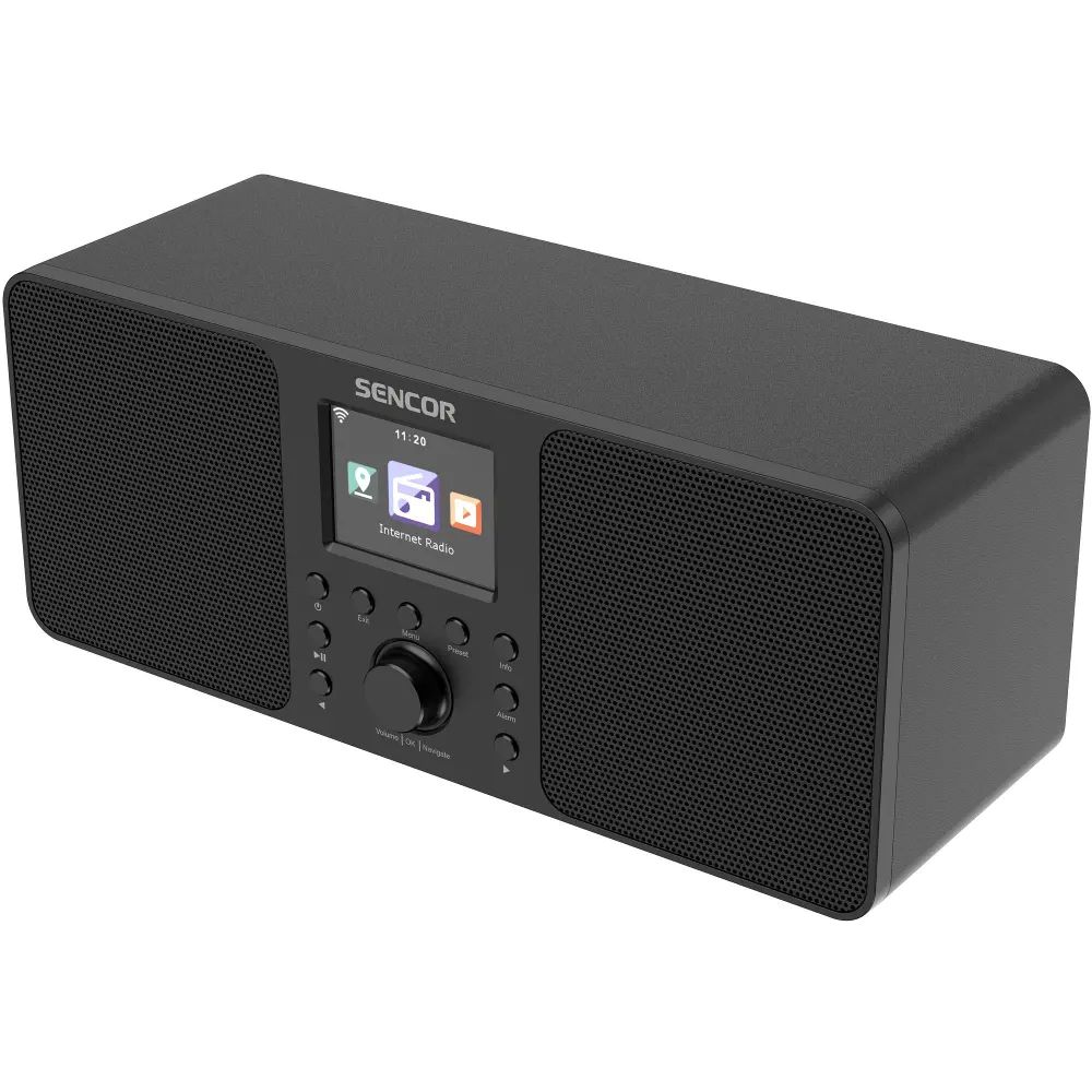 Sencor SIR 6100WDB WiFi DAB+ Internet Radio Black