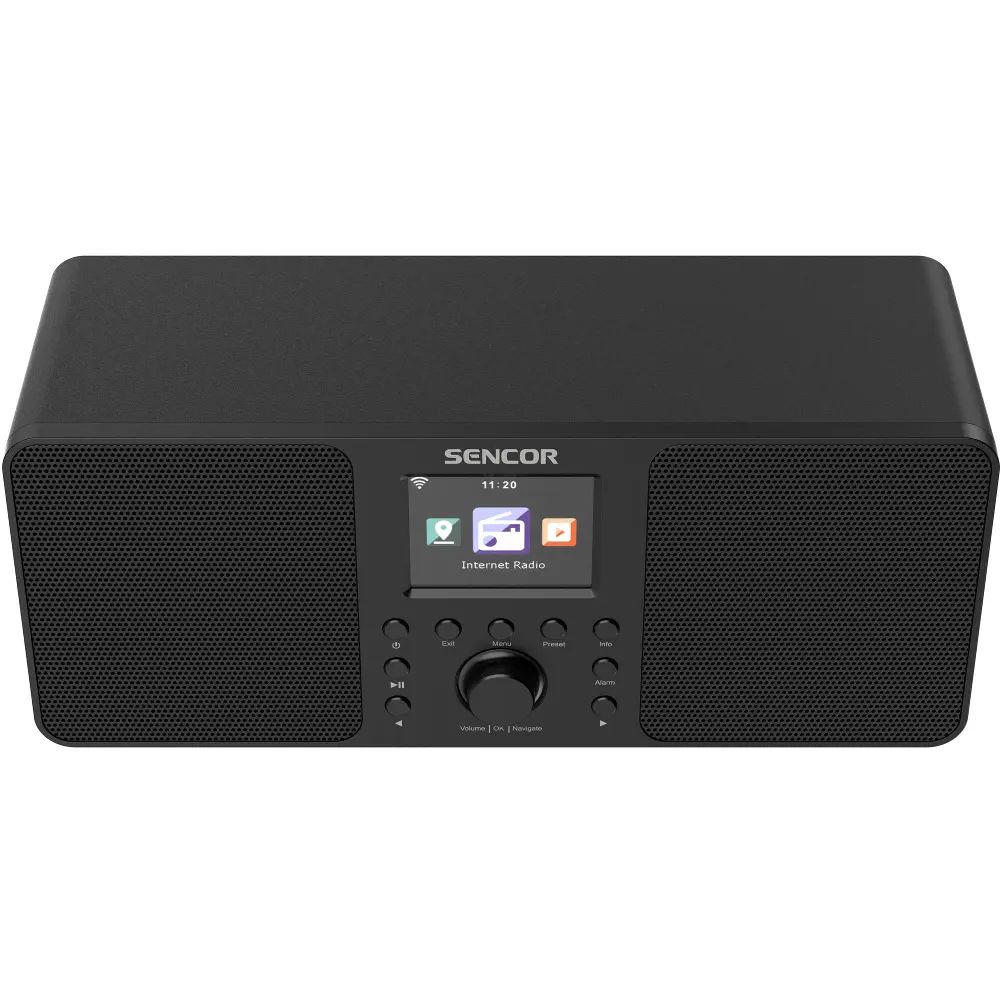 Sencor SIR 6100WDB WiFi DAB+ Internet Radio Black