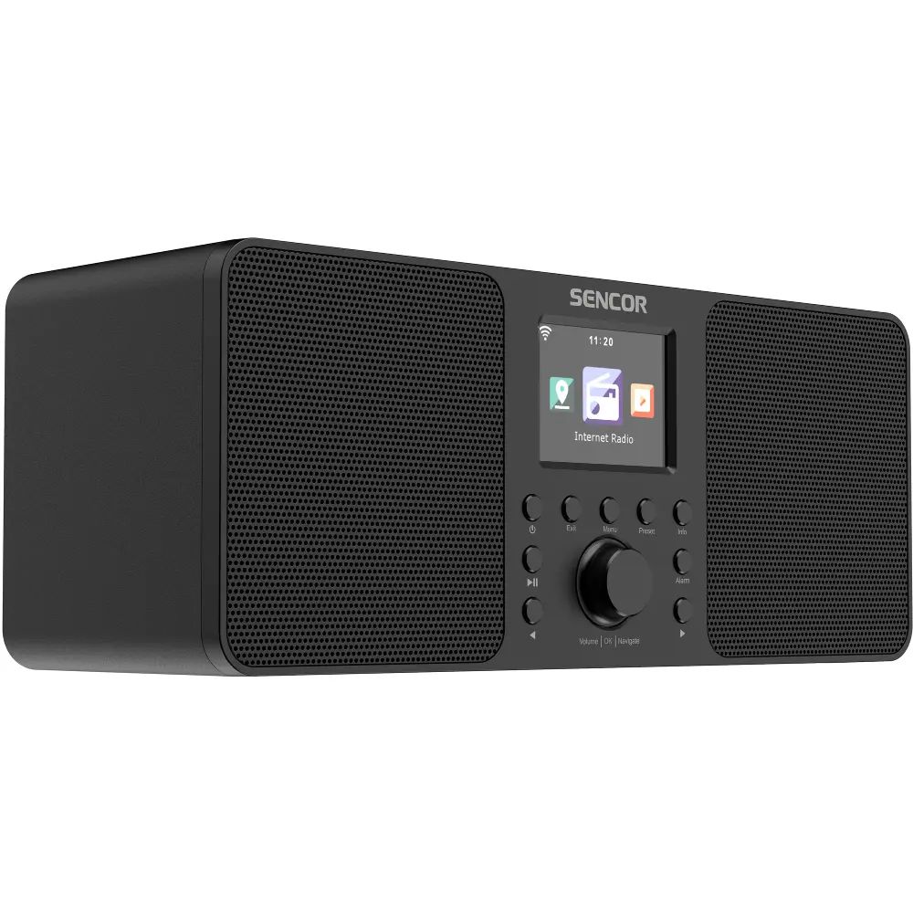 Sencor SIR 6100WDB WiFi DAB+ Internet Radio Black