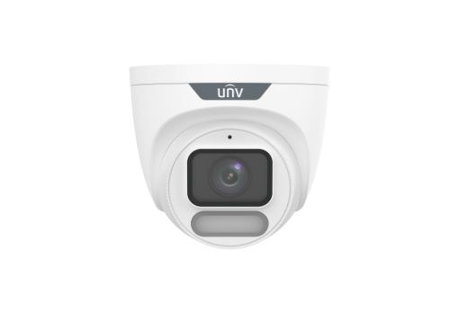 Uniview Easystar Colorhunter 4MP OwlView Wise-ISP turret dómkamera, 2.8mm fix objektívvel, mikrofonnal