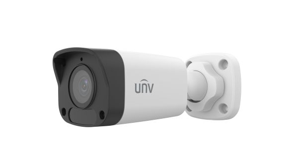 Uniview EasyBasic 4MP csőkamera, 2,8mm fix objektívvel, mikrofonnal (A2-es széria)
