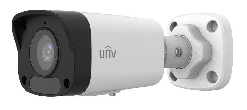 Uniview Easy 8MP mini csőkamera, 2.8mm fix objektívvel, mikrofonnal