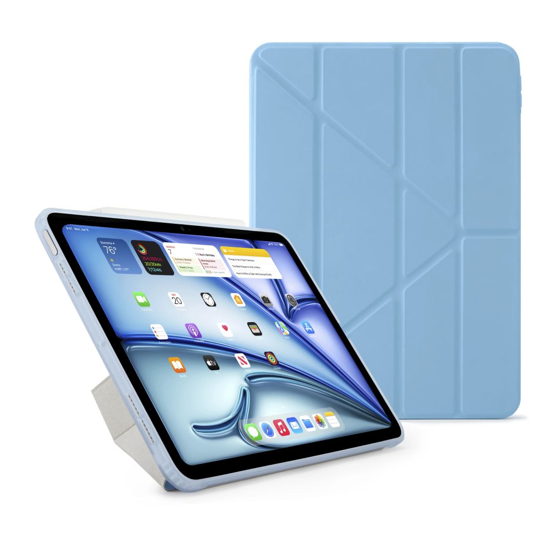 Pipetto Origami No1 Original Case iPad Air 11 (2024) / iPad Air 10.9 (2022/2020) Light Blue