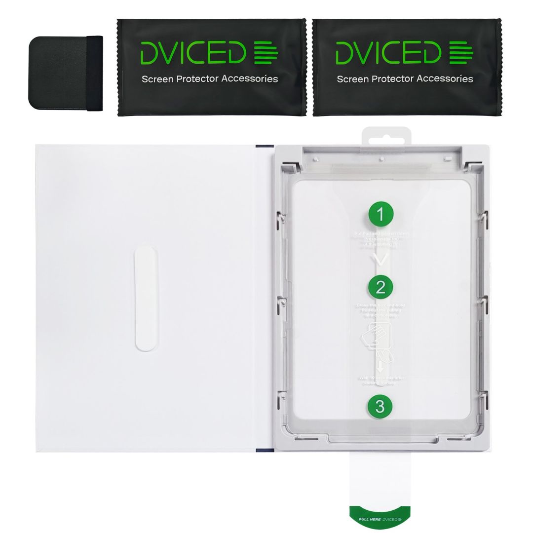 Dviced Tempered glass screen protector for iPad Air 13-inch with dust-free applicator