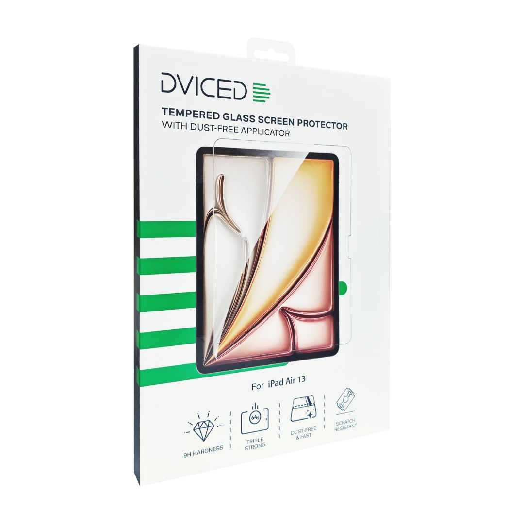 Dviced Tempered glass screen protector for iPad Air 13-inch with dust-free applicator
