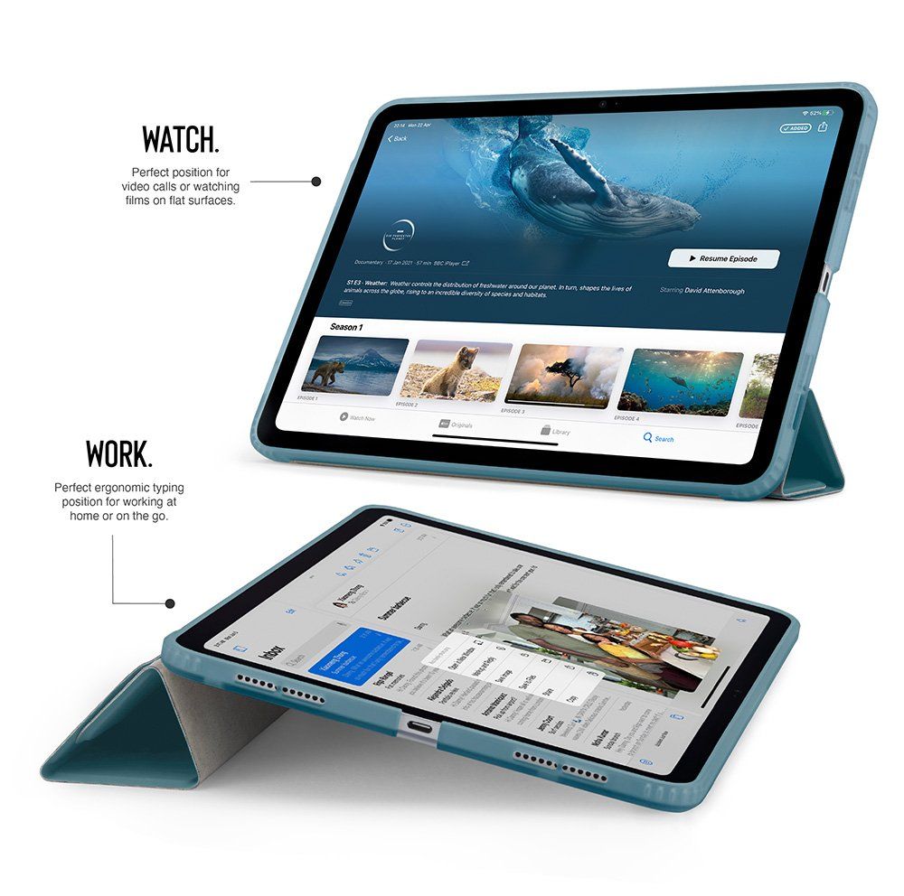 Pipetto Origami No1 Original Case for iPad (A16) / iPad (2022) Teal
