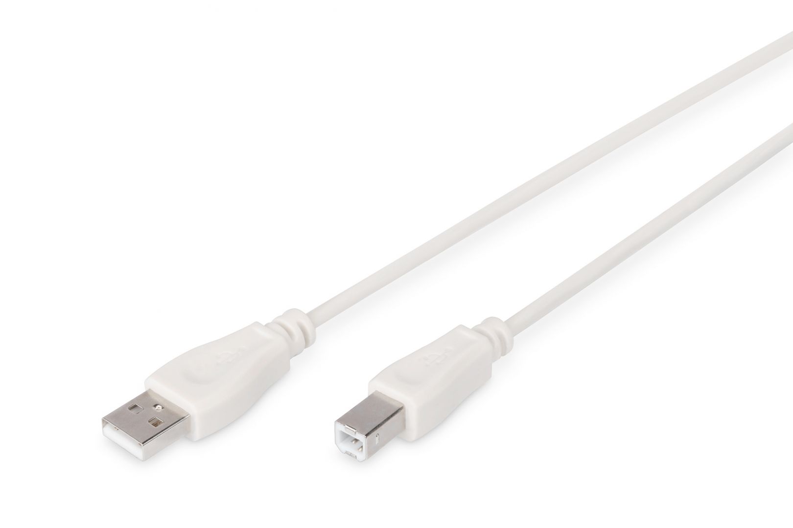 Assmann USB connection cable, type A - B 1,8m Beige