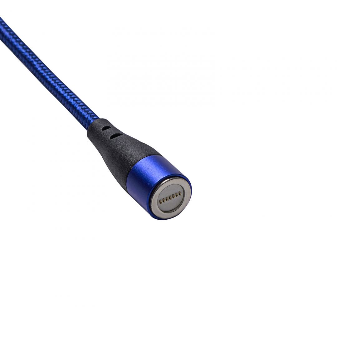 Akyga AK-USB-42 Cable USB A (m) / USB Type-C (m) Magnetic ver. 2.0 1m