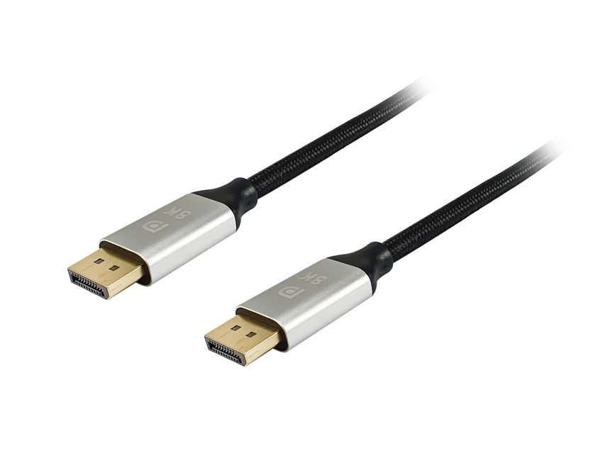 EQuip DisplayPort to DisplayPort 1.4 8K/60Hz Premium cable 1m Black