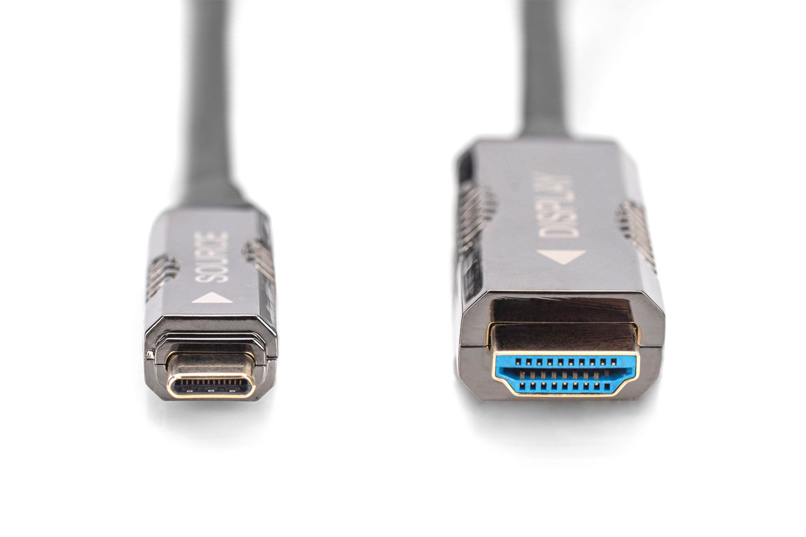 Digitus USB Type-C to HDMI AOC Adapter Cable 4K 15m Black