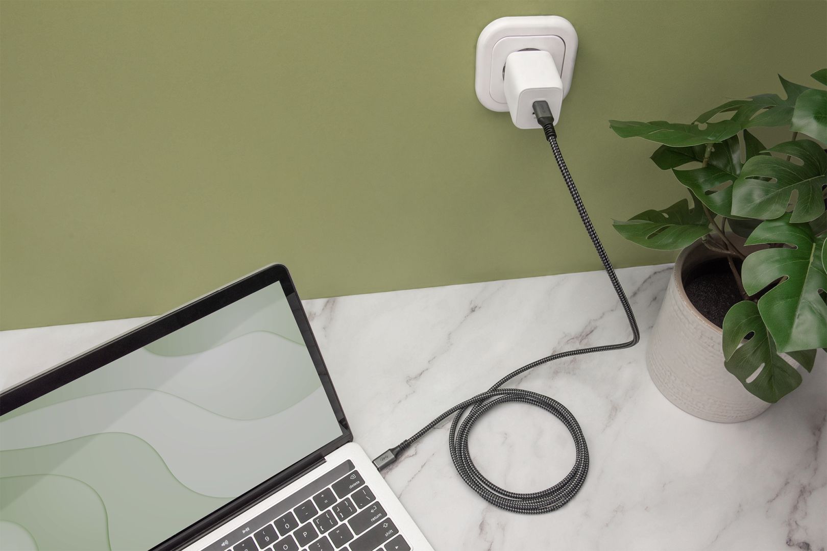 Digitus USB 4.0 Type-C connection cable 3m Black