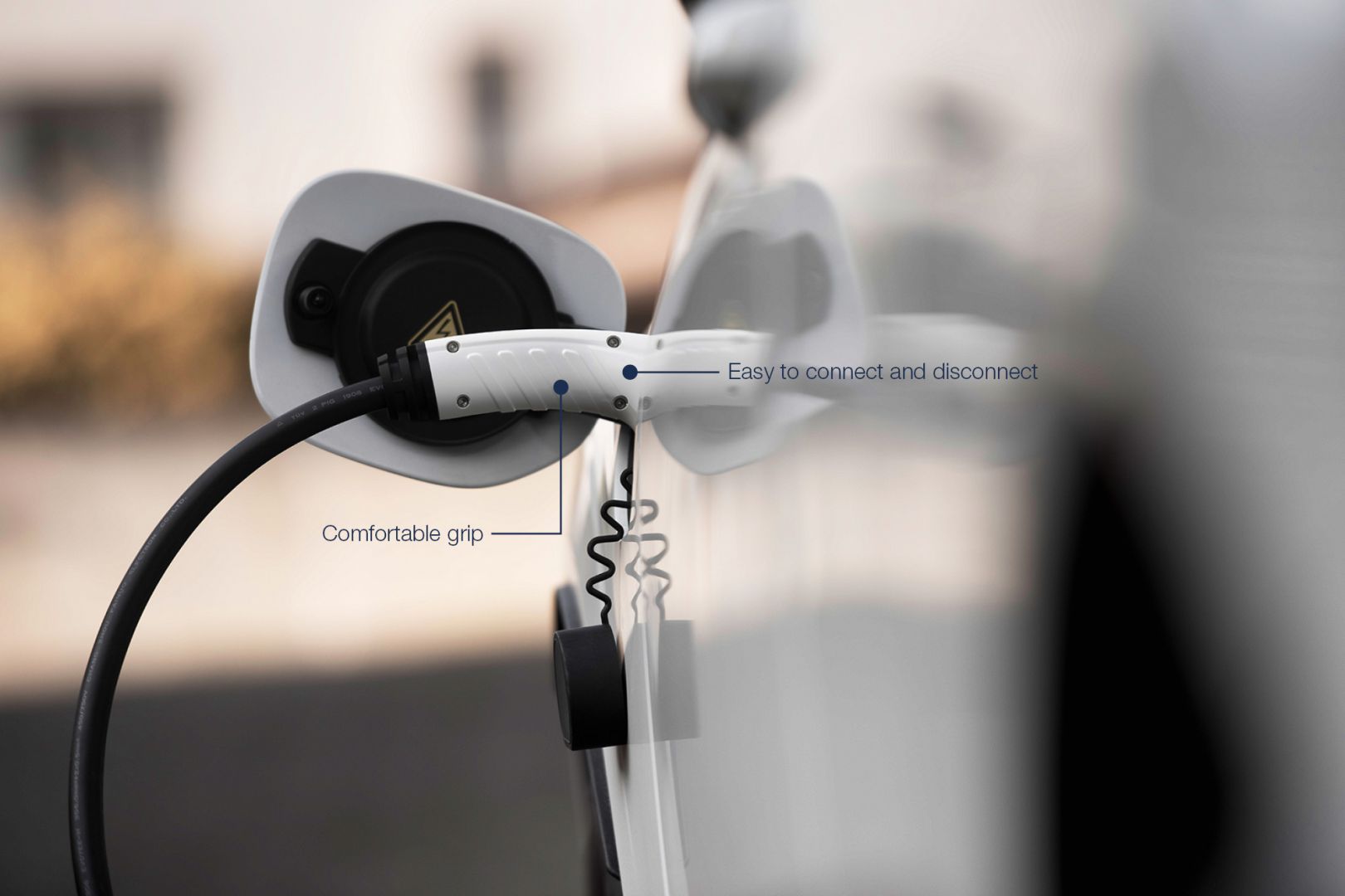 Digitus Spiral EV charging cable Type 2 to Type 2 10m Black