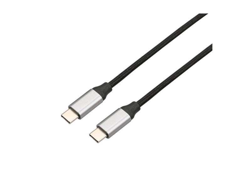 Avax USB-C to USB-C cable 1,5m Black/Grey