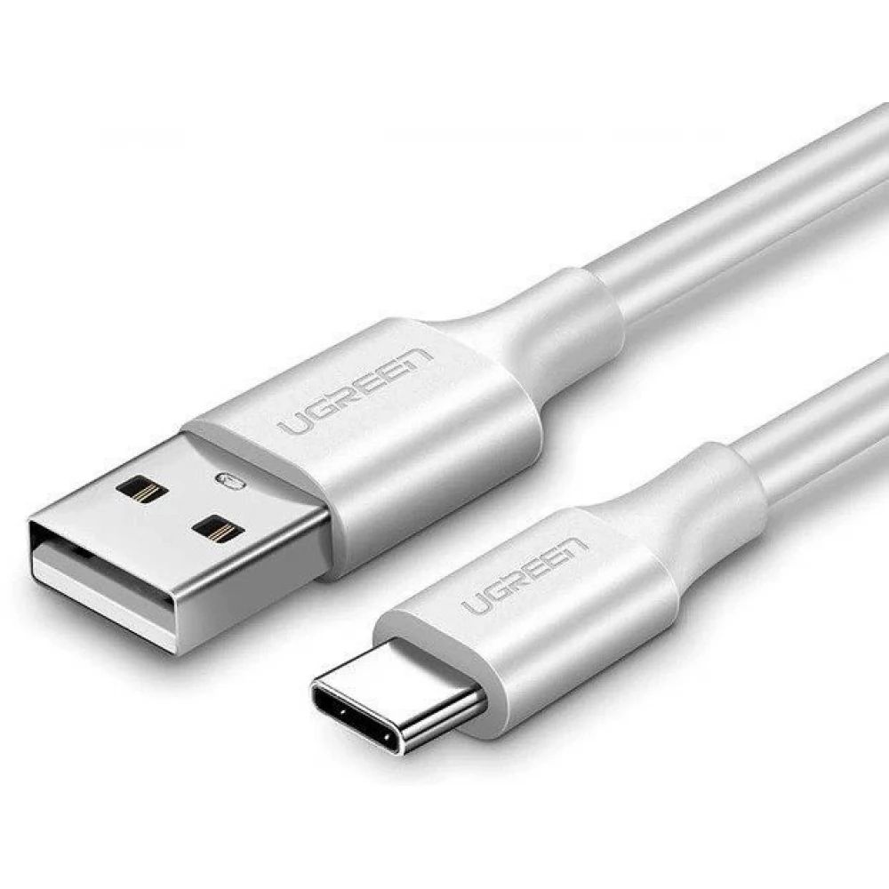 UGREEN USB-A to USB-C male/male cable 0,25m White
