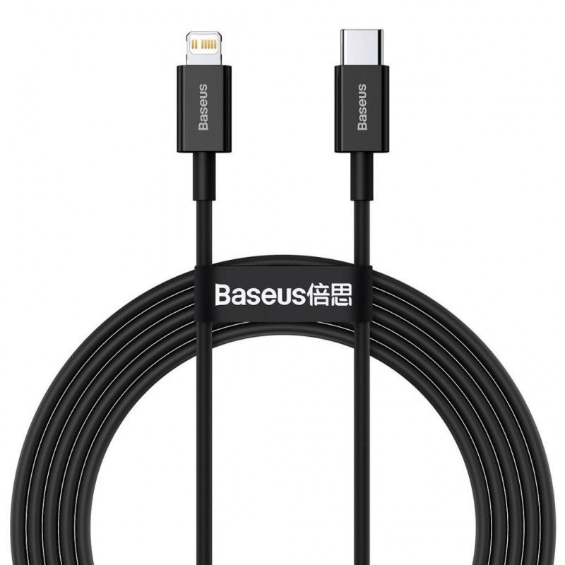 Baseus Superior 20W Type-C/Lightning Cable 2m Black