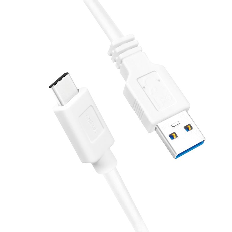 Logilink USB 3.2 Gen1 Type-C cable C/M to USB-A/M 2m White