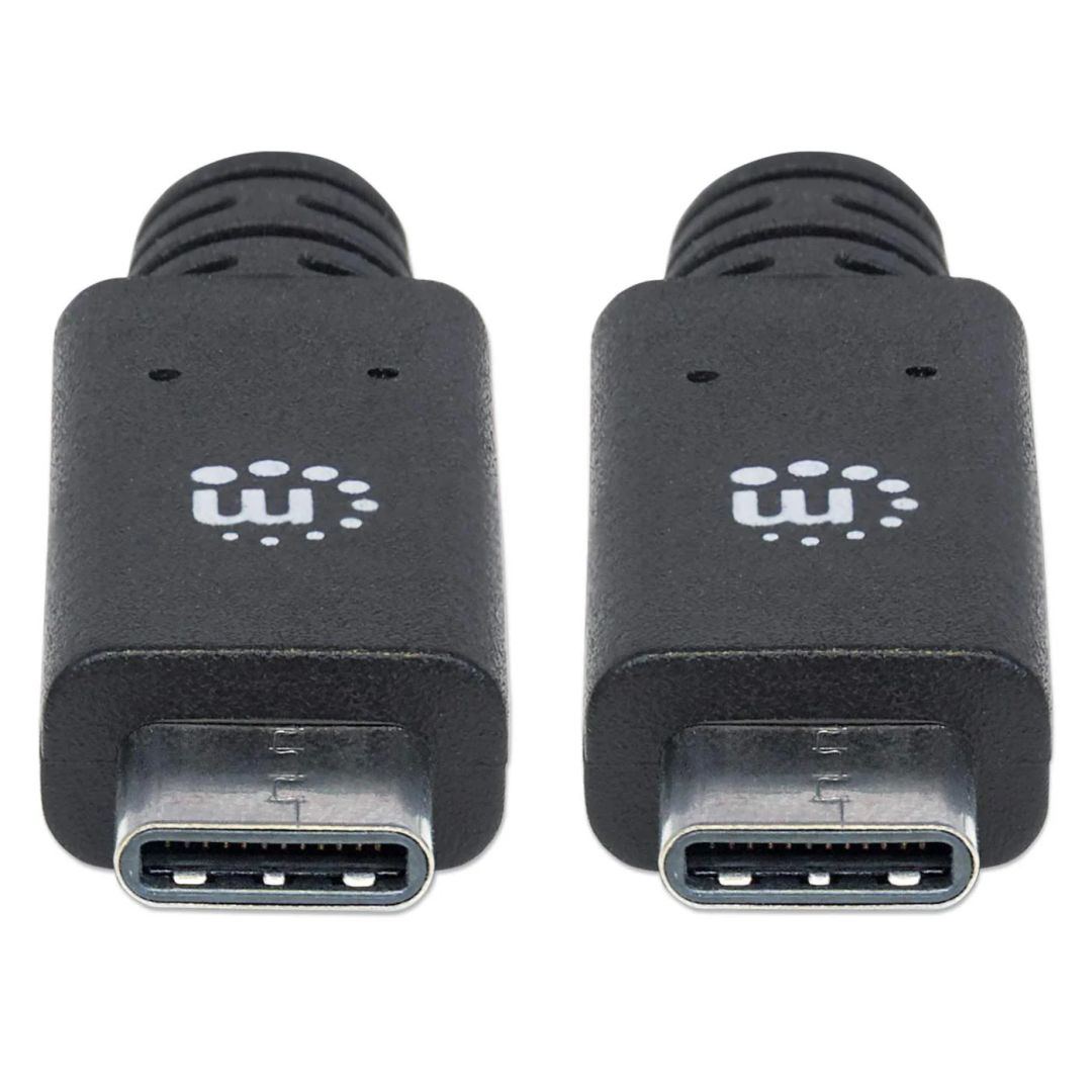 Manhattan USB 3.2 Gen 2 Type-C Device Cable 1m Black