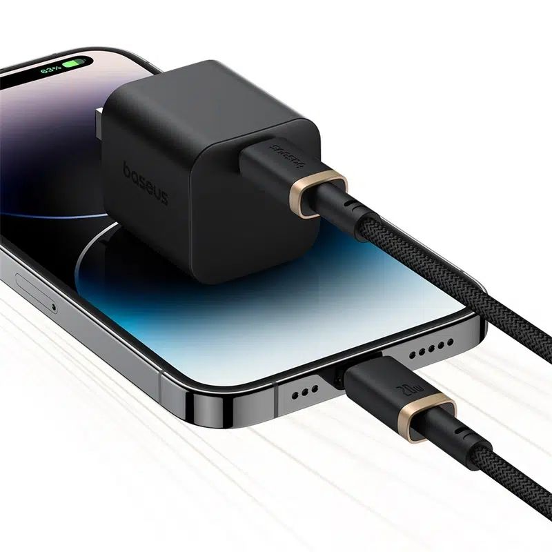 Baseus Dura Series 20W Type-C to Lightning Fast Charging Cable 1m Black/Gold